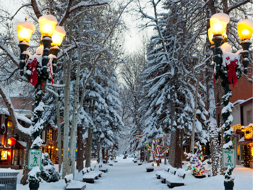 Dreaming of a White Christmas In Aspen Living Magazine