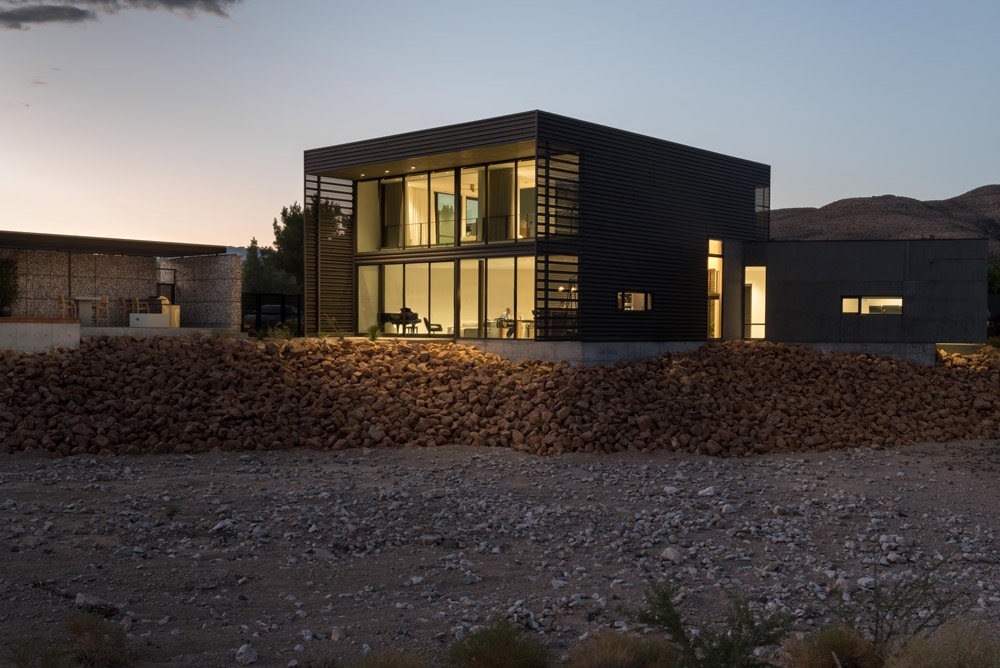 Rubber Ducky Trail House Las Vegas Nevada Modern Architecture backyard goals xeriscaping