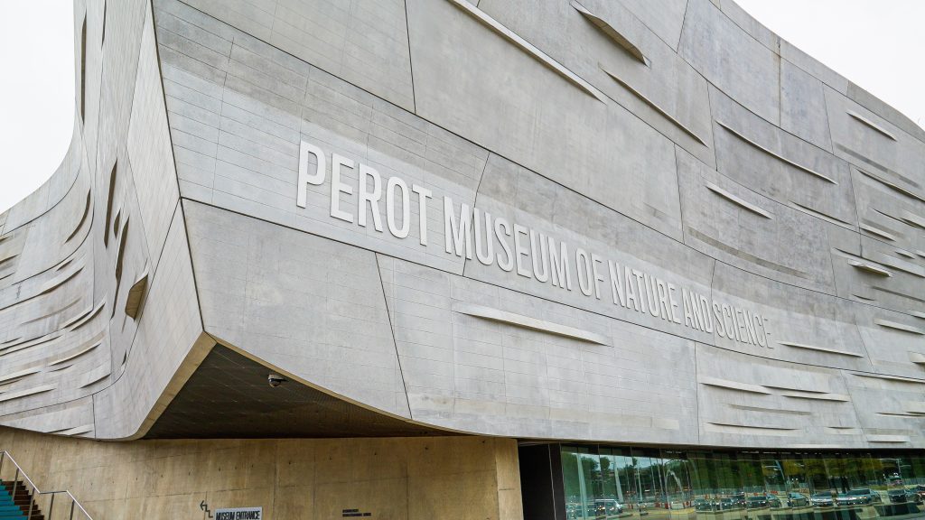 Perot Museum of Nature and Science in Dallas DALLAS, UNITED STATES OCTOBER ,