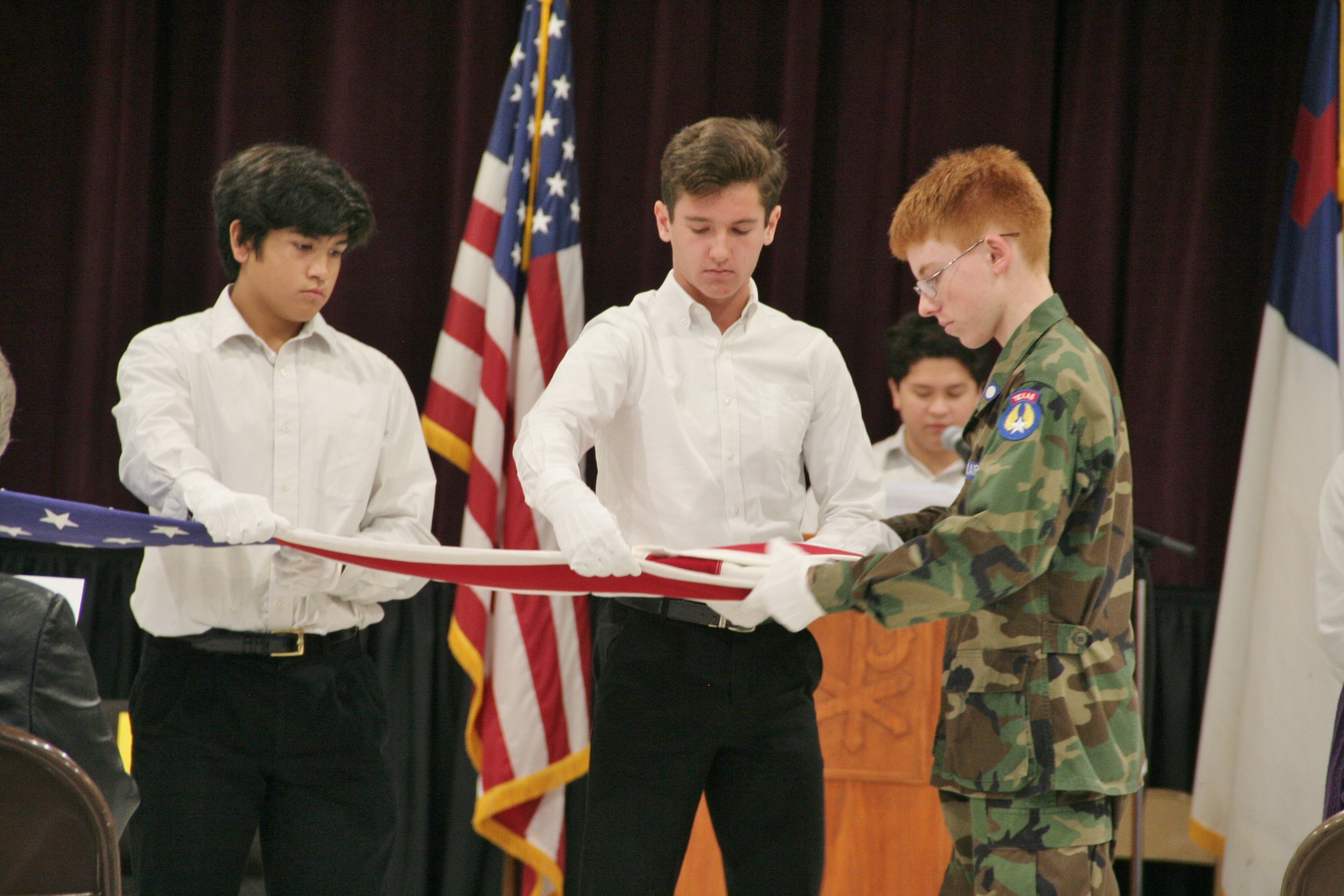 Plano Veterans Day assembly