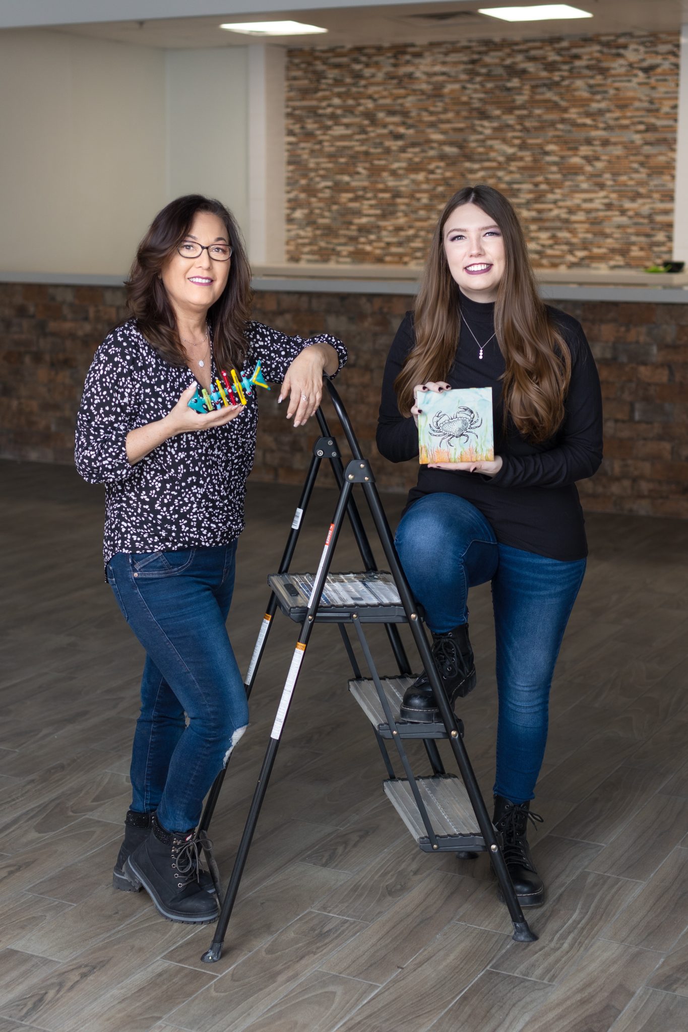 Joanne Nakano and Alexis Hubbard Paradise Pottery & Art Studio