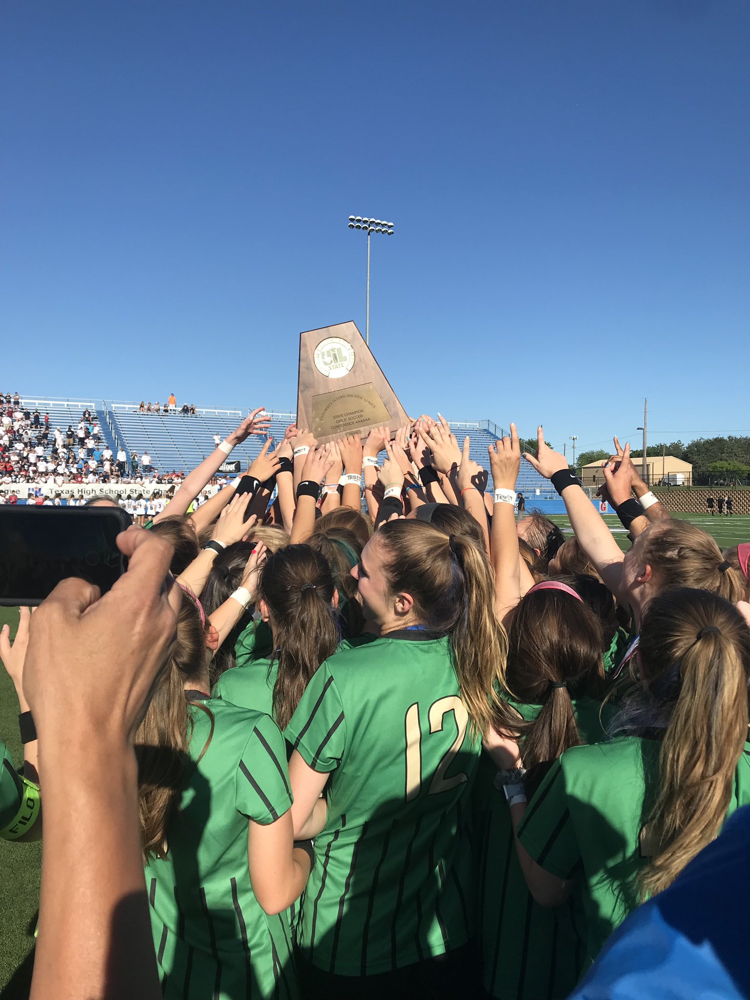 Southlake Carroll’s Matt Colvin has been named the ALL-USA Girls Soccer Coach of the Year for his efforts with the Dragons