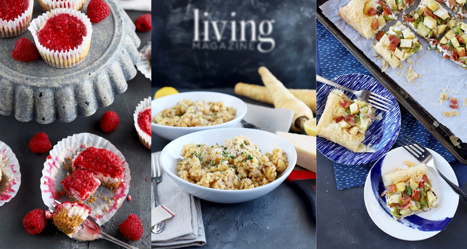 unexpected flavors recipes cheesecake puff tart risotto